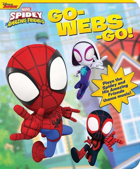 Buy Marvel Spider Man Spidey And His Amazing Friends Go Webs Go Interactive Book And