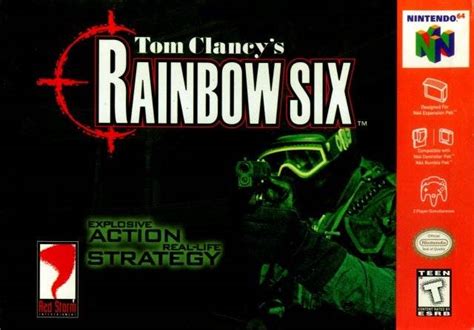 Tom Clancys Rainbow Six Black Nintendo 64 Game