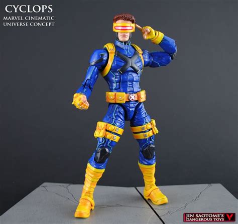 Mcu Style Cyclops Custom Marvel Legends Figure By Jin Saotome On