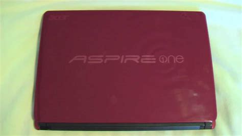 Review Acer Aspire One Red Youtube
