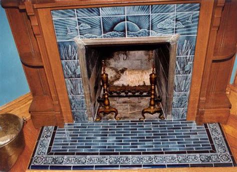 Antique Fireplace Tiles