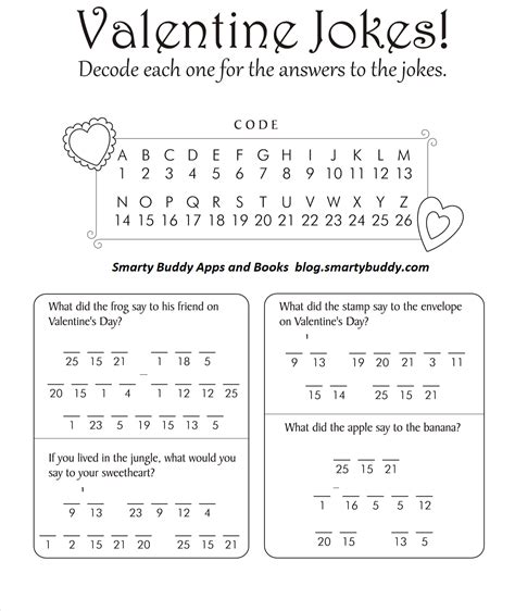 Valentines Day Fun Math Puzzle And Riddles Valentine Jokes