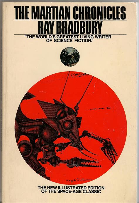 The Martian Chronicles Illustrated Edition Ray Bradbury Book Cover