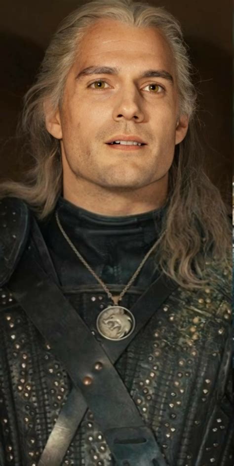 An Enhanced Photo Of Henry Cavill As Geralt Of Rivia In The Witcher Series On Netflix