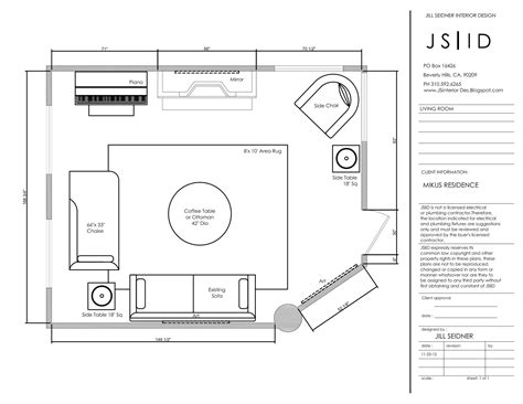 Online Design Project Living Room Furniture Floor Plan Layout