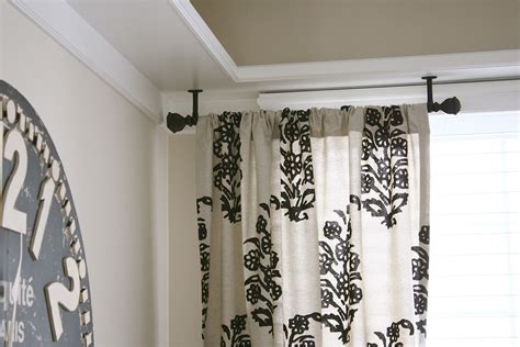 4.5 out of 5 stars 8,419. Ceiling Mount Curtain Rod Ideas - HomesFeed