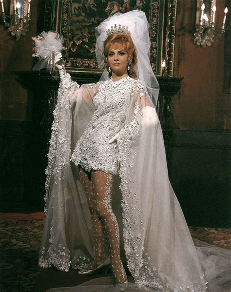 Gina Lollobrigida In Mod Wedding Dress Gina Lollobrigida Wedding Dresses Vintage Vintage Bride