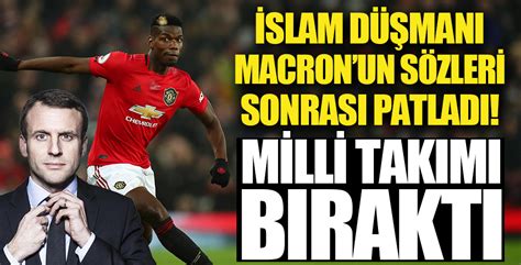 Fransa milli takımı'nın kadrosundaki 23 oyuncudan 15'inin afrika kökenli olması dikkati çekiyor. Manchester United forması giyen Paul Pogba Fransa Milli Takımı'nı bıraktı! İslam düşmanı Macron ...