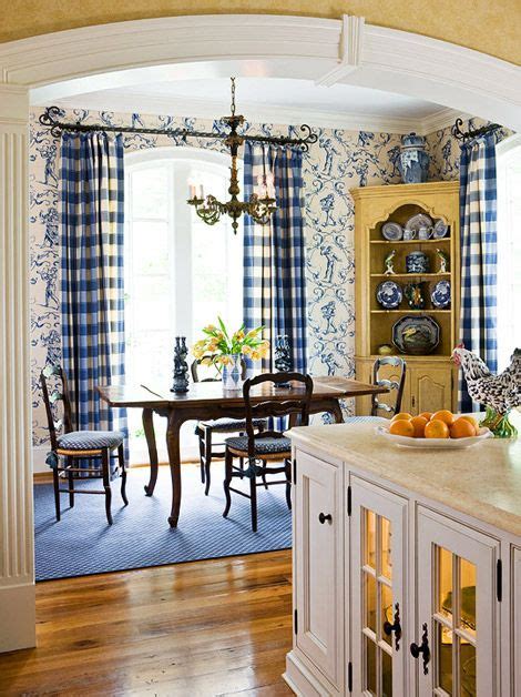 French Country Kitchen Absolutely Love This Blue And Yellow