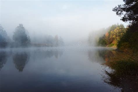 Morning Mist Stock Photo Image Of Mist Finland Water 1245378