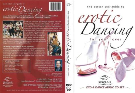 Sinclair Institute Erotic Dancing For Your Lover Dvd And Cd Better Sex Guide 784656991997 Ebay