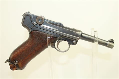 Rare 1908 Bulgarian Luger Dwm 9mm Pistol Antique Wwi Wwii 024