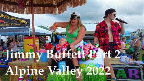 Jimmy Buffett Alpine Valley Tailgating Virtual Tailgating Walk 2022