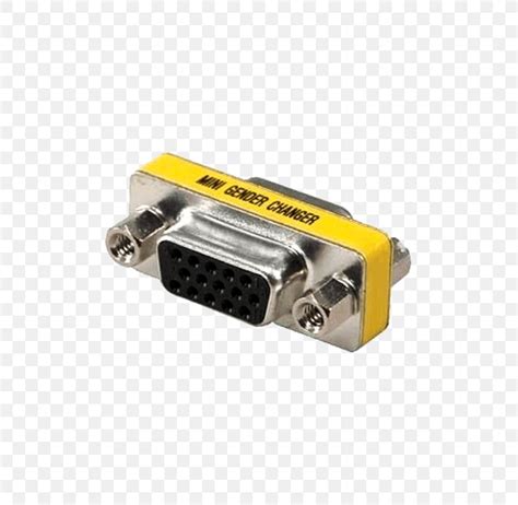 D Subminiature Gender Changer Vga Connector Adapter Electrical