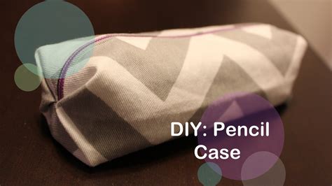 Pencil Case Sewing Tutorial Diy Pencil Case Diy School Supplies