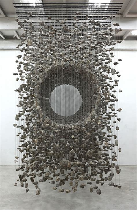 Hanging Rocks Art Installation By Jaehyo Lee Neatorama