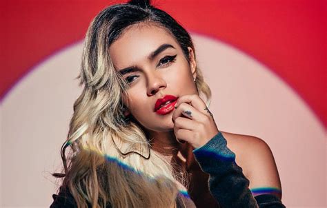 Wallpaper Music Girl Lips Singer Blonde Pop Star Reggaeton Karol