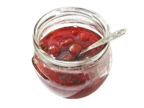 Jar Of Strawberry Jam Royalty Free Stock Photos Image 11308338