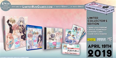Limited Run 233 Nurse Love Syndrome Collectors Edition Vita Limited Run Games