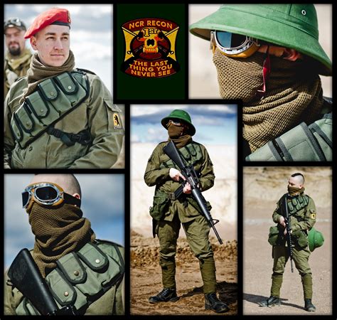 I seem to get quite a few troopers in conscript armour, more than i had intended there to be. NCR First Recon cosplay | Fallout cosplay, Fallout art ...