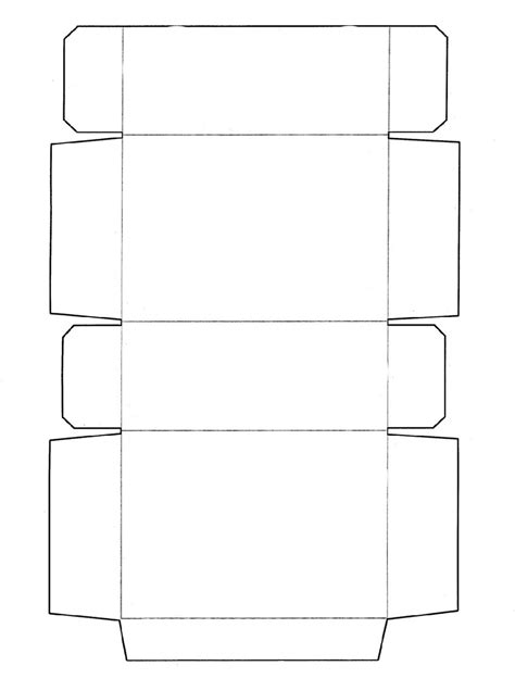 Printable Box Templates For Bags Or Ts 101 Activity Printable