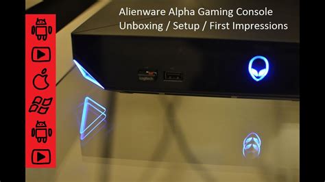 Alienware Alpha Gaming Console Mini Pc Unboxing Setup And First