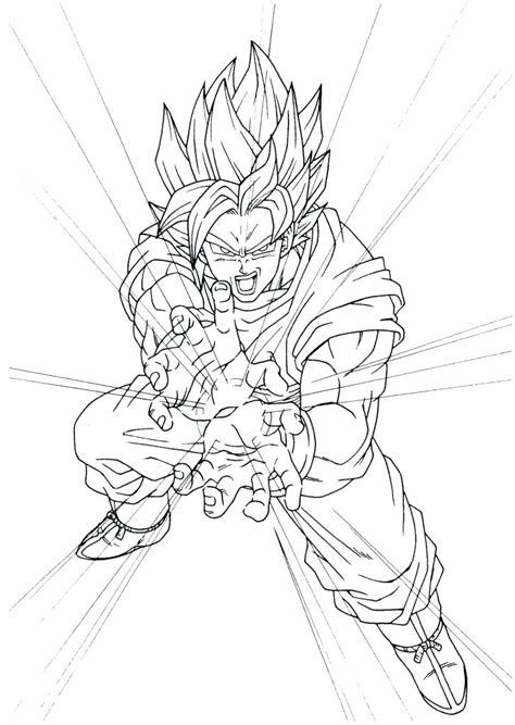 Via dragon ball z dokkan battle wikia. Goku Super Saiyan 3 Coloring Pages at GetColorings.com ...