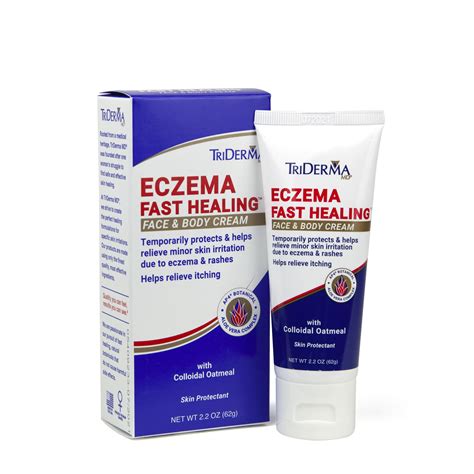 Triderma Eczema Fast Healing Face And Body Cream 22 Oz