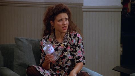 Evian Water Enjoyed By Julia Louis Dreyfus As Elaine Benes In Seinfeld Season Episode The