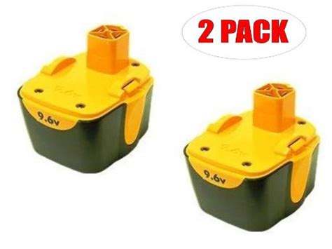 Ryobi Hp496 Drill Replacement Ee1221 96 Volt Ni Cd Battery 2 Pack