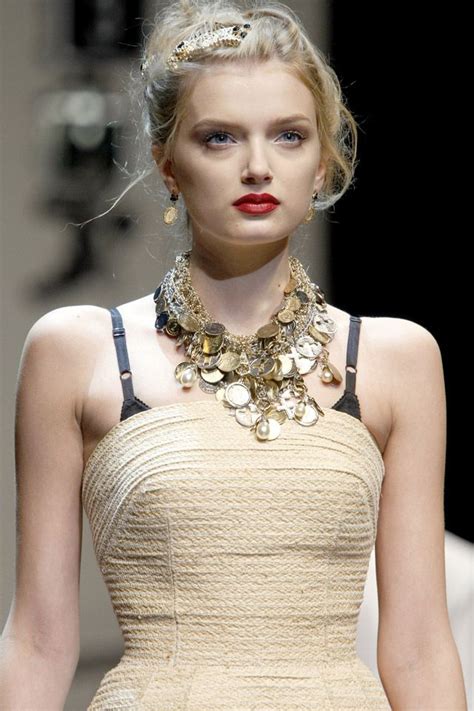 Dolce And Gabbana Lily Donaldson Lily Donaldson Fashion Model
