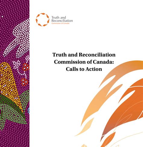 Truth And Reconciliation Commission Calls To Action — Nourish