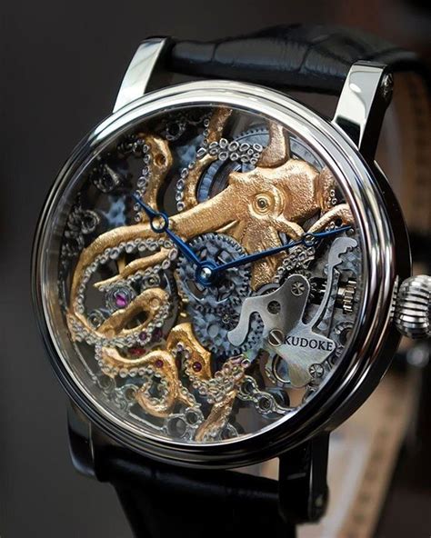 In The Depth Of Sea Watch Octopus Watch Skeleton Watches Watches