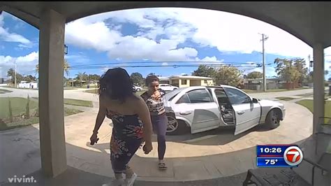 2 Women Steal Packages From Front Door Of Miramar Home Wsvn 7news Miami News Weather