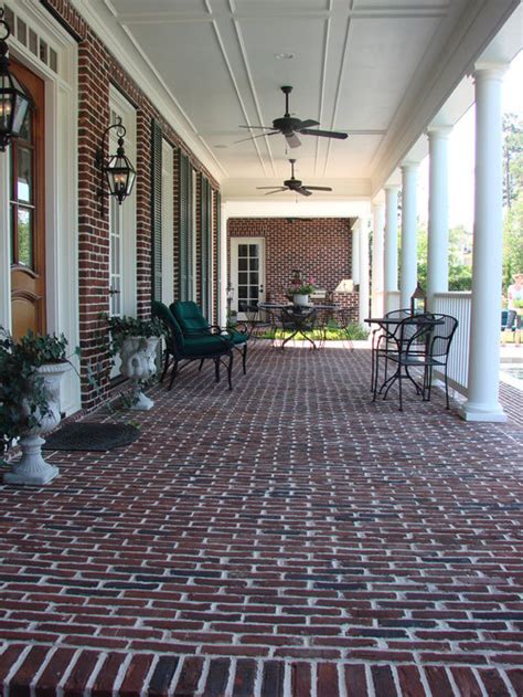 Brick Front Porch Home Design Ideas Pictures Remodel And Decor
