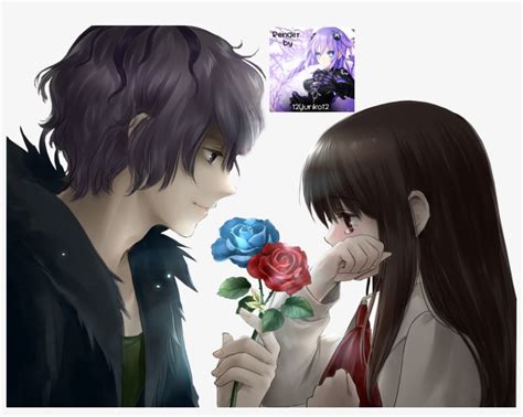 Girl Anime And Boy Anime Sad Sad Anime Girl With Boy 1200x900 Png Download Pngkit