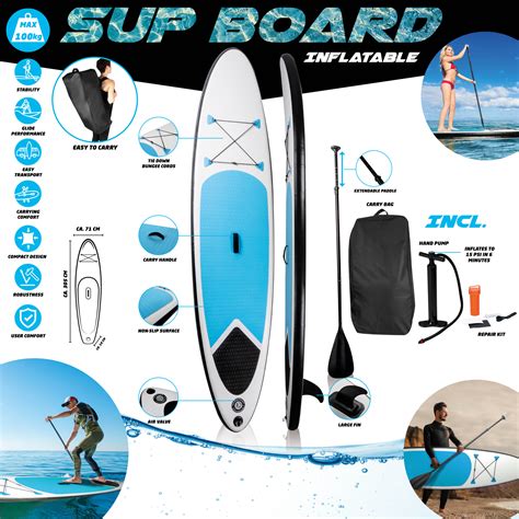 Wellenreiten B Ware Stand Up Paddle Surf Board Paddelboard Sup