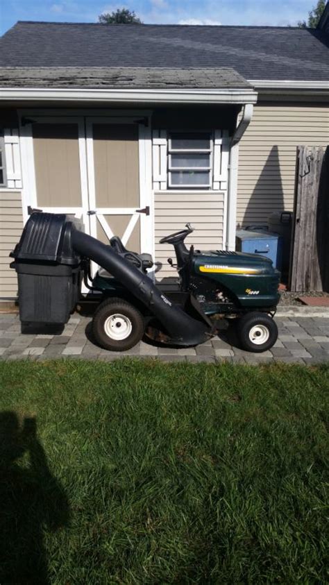 Craftsman Lt1000 Lawn Tractor With Bagger New Jersey Hunters