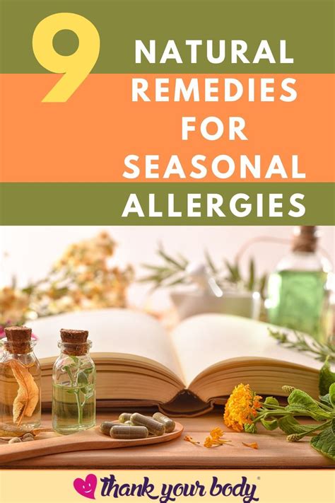 9 Natural Remedies For Seasonal Allergies And Histamine Release 2020