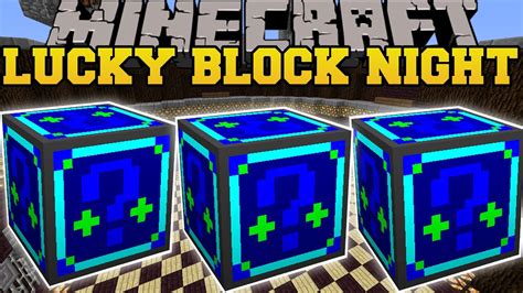Minecraft Night Lucky Block Mod Bob Apocalypse Wither 20 And More