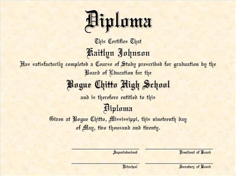 Customized Certificatediploma