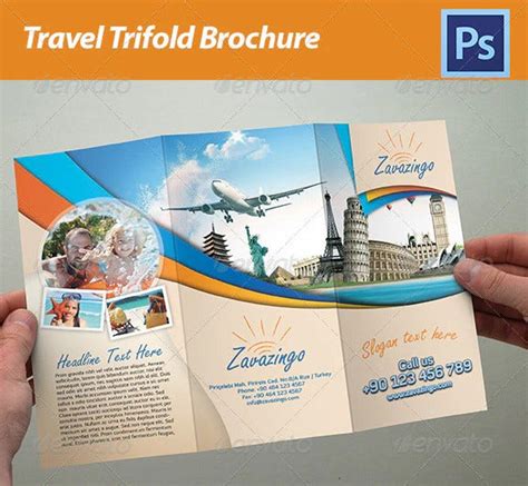 Travel Guide Brochure Template Images