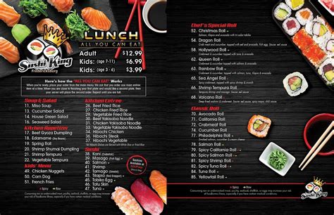 Learn vocabulary, terms and more with flashcards, games and other study tools. Fredericksburg Menu — Sushi King