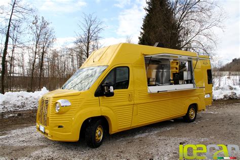 Furgonato Street Food Per Vendita Ambulante Allestimenti Icecar Belluno