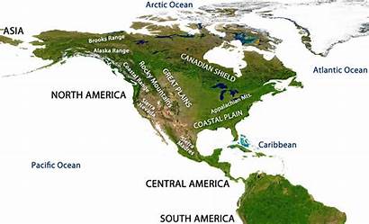 Plate Tectonics Ranges Mountain America North Earth