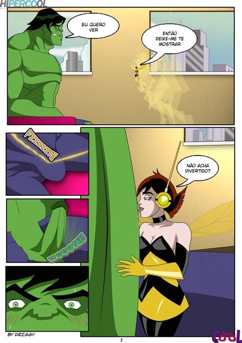 Cartoon Porno Os Vingadores Hentai Aliviando O Estresse Do Hulk