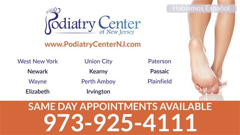 podiatry center of new jersey youtube