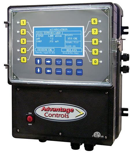 Advantage Controls - Controllers - industrial water treatment controllers, chemical metering ...