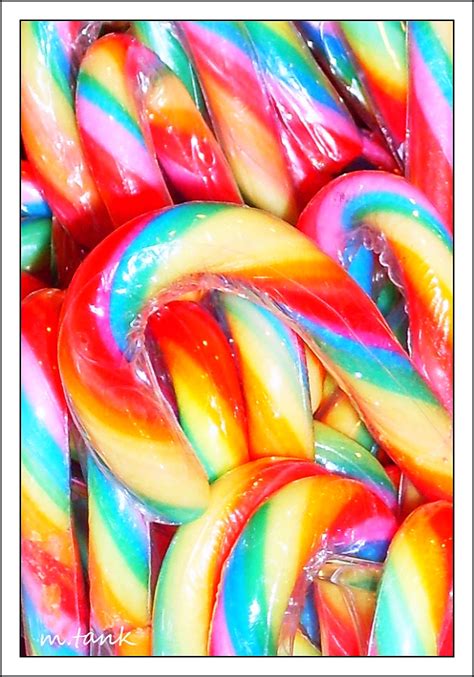 Rainbow Candy Canes By Villa Chinchilla On Deviantart