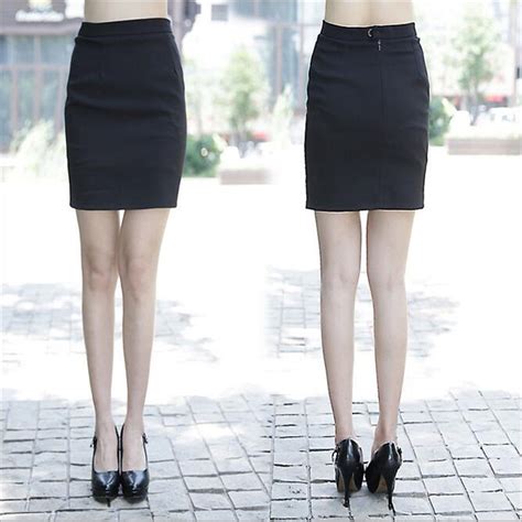 New Arrival Summer Women Short Skirt Ol Skirts Sexy Solid Color Package Hip Back Zipper Plus